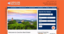 Desktop Screenshot of carolina-realestate.com